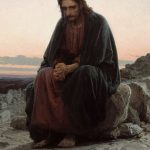 Christ in the Wilderness – Ivan Kramskoy – cropped